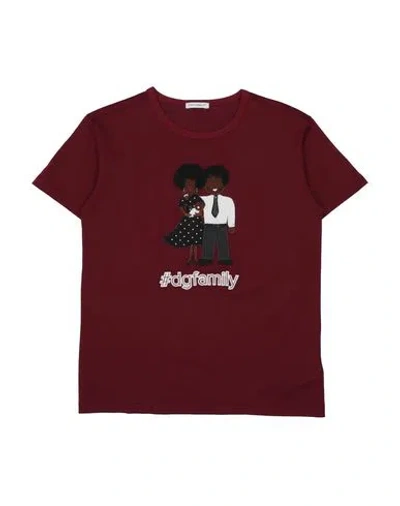 Dolce & Gabbana Babies' T-shirt In Maroon