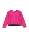 Dolce & Gabbana Toddler Girl T-shirt Fuchsia Size 4 Cotton, Elastane, Polyester, Polyamide In Pink