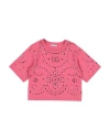 Dolce & Gabbana Babies'  Toddler Girl T-shirt Pink Size 3 Cotton, Glass