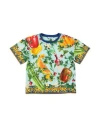 Dolce & Gabbana Toddler Girl T-shirt Sky Blue Size 4 Cotton In Blue