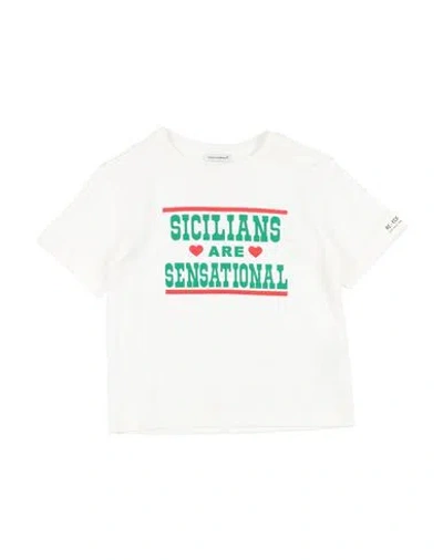 Dolce & Gabbana Babies'  Toddler Girl T-shirt White Size 4 Cotton