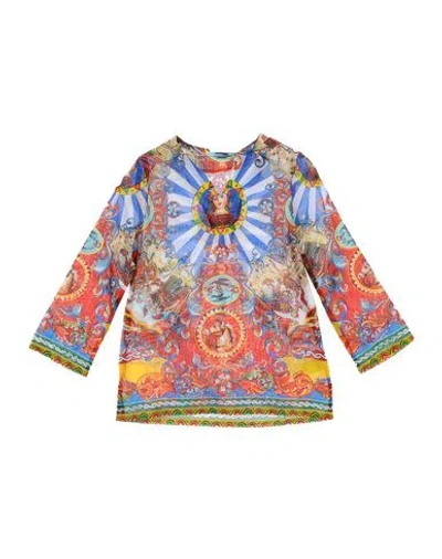 Dolce & Gabbana Babies'  Toddler Girl Top Red Size 4 Cotton