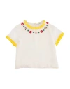 DOLCE & GABBANA DOLCE & GABBANA TODDLER GIRL TOP WHITE SIZE 4 SILK