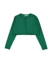 Dolce & Gabbana Toddler Girl Wrap Cardigans Green Size 4 Cotton In Green