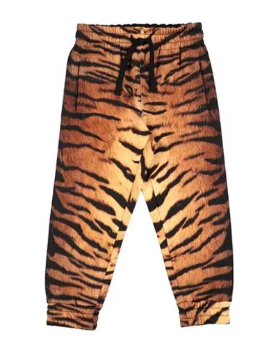 Dolce & Gabbana Babies'  Toddler Pants Camel Size 5 Cotton In Multi