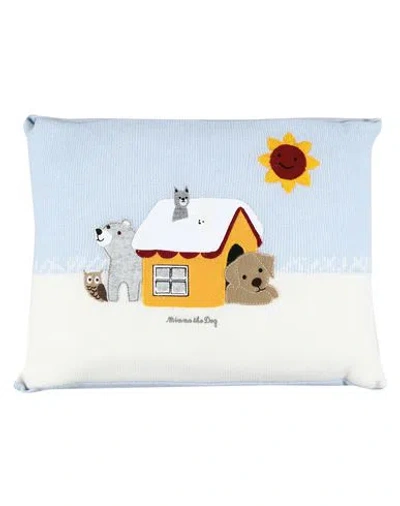 Dolce & Gabbana Toddler Pillow Or Pillow Case Sky Blue Size - Cashmere