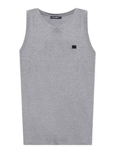 DOLCE & GABBANA TOP - GRIS