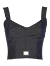 Dolce & Gabbana Top - Negro In Negro