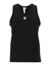 Dolce & Gabbana Canotta Con Patch In Black