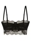 Dolce & Gabbana Chantilly Lace Bralette Top