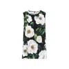 Dolce & Gabbana Black Floral Silk Top