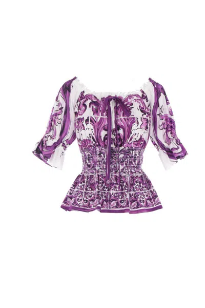 Dolce & Gabbana Top In Multi