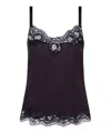 Dolce & Gabbana Lingerie Top In Satin And Lace
