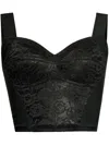 Dolce & Gabbana Spaghetti Strap Top In Blue