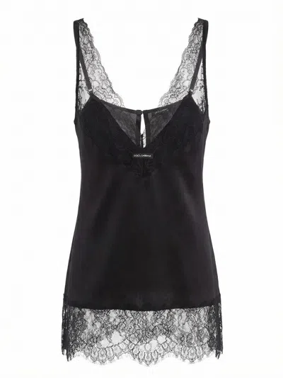 Dolce & Gabbana Top In Black