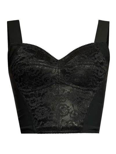 DOLCE & GABBANA TOP - NEGRO