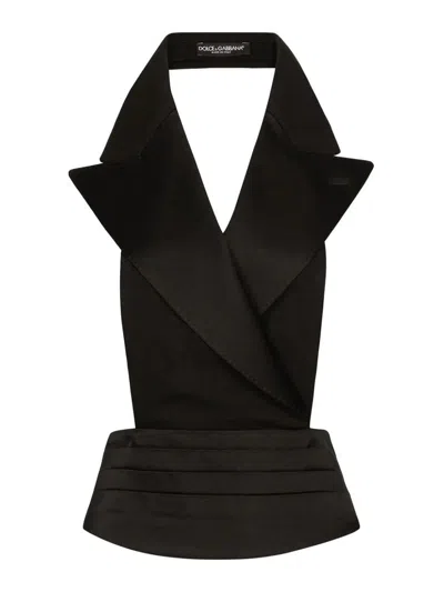Dolce & Gabbana Top In Black