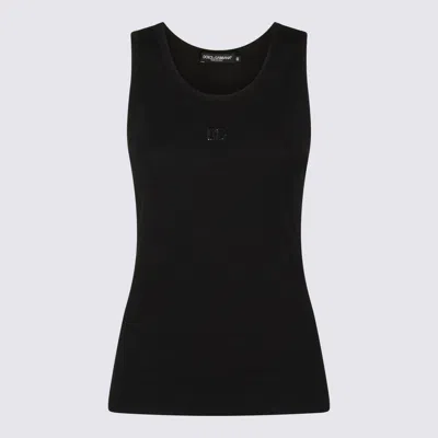 Dolce & Gabbana Top Blacks And Greys