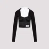 Dolce & Gabbana Kim Long-sleeved Corset Top In Combined Colour