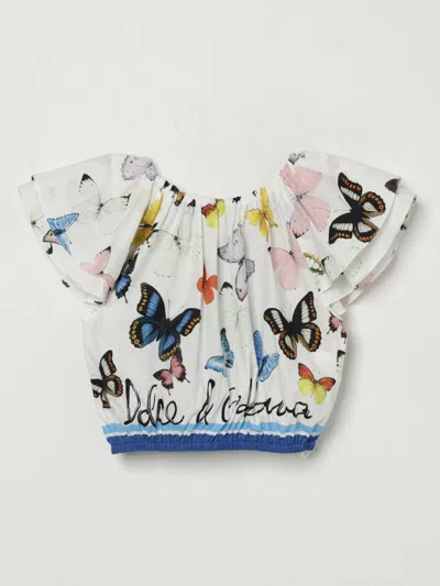 Dolce & Gabbana Top  Kids Color Blue