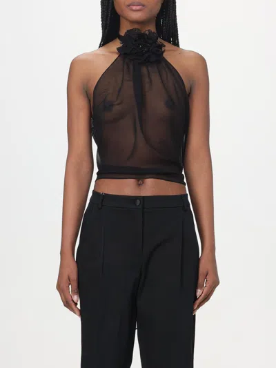 DOLCE & GABBANA TOP DOLCE & GABBANA WOMAN COLOR BLACK,F40527002