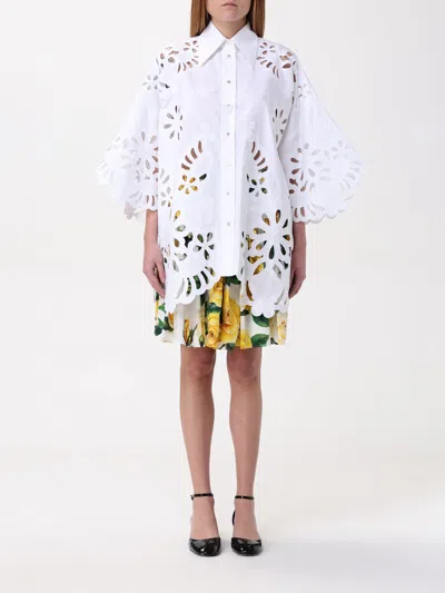 Dolce & Gabbana Shirt  Woman Color White In Weiss