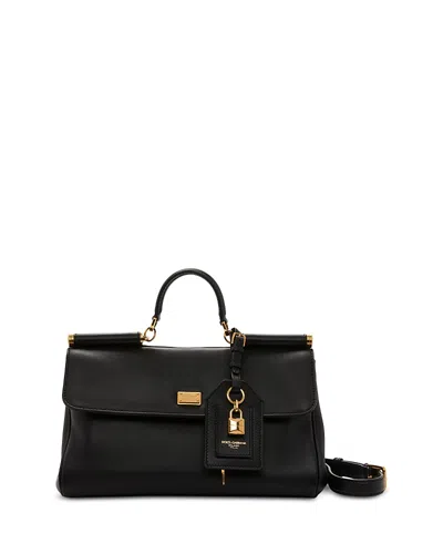 Dolce & Gabbana Top Handle Bag In Black