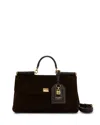 Dolce & Gabbana Black Sicily Satchel