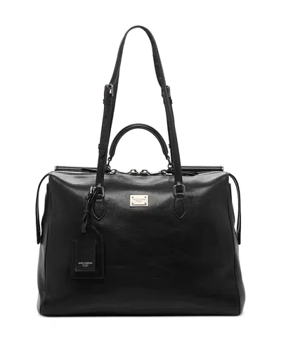 Dolce & Gabbana Top Handle Bag In Black