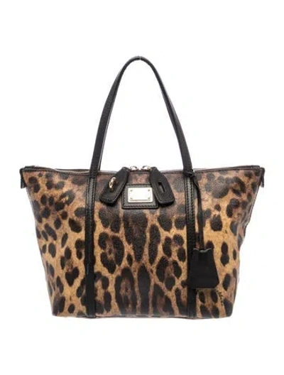 Pre-owned Dolce & Gabbana Top Handle Bag In Black
