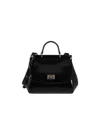 Dolce & Gabbana Top Handle Shoulder Bag In Black