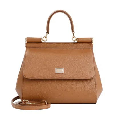 DOLCE & GABBANA DOLCE  GABBANA MEDIUM SICILY HANDBAG