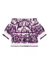 Dolce & Gabbana Majolica-print Poplin Top