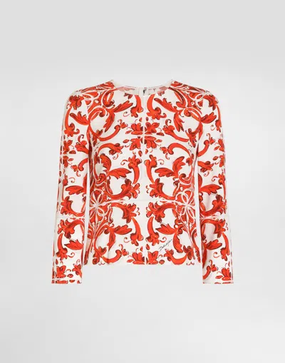 Dolce & Gabbana Top In Multi