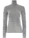 Dolce & Gabbana Sequinned Top In Gray