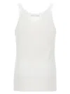 Dolce & Gabbana White Cotton Tank Top In White