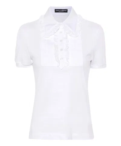 Dolce & Gabbana Top In White