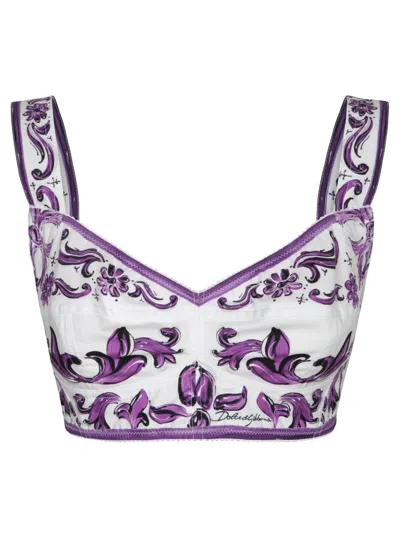 Dolce & Gabbana Tops In Purple