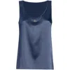 Dolce & Gabbana Logo-plaque Tank Top In Blue