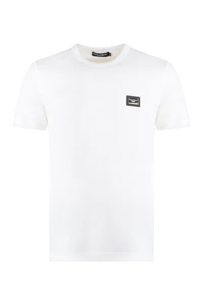 DOLCE & GABBANA DOLCE & GABBANA CREW-NECK COTTON T-SHIRT