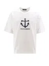 Dolce & Gabbana Men's Cotton Crew-neck T-shirt In White