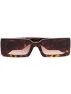 Dolce & Gabbana Tortoise-shell Frame Sunglasses In Brown