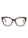 Dolce & Gabbana Tortoiseshell-effect Glasses In Brown