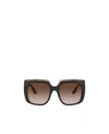 Dolce & Gabbana Tortoiseshell-effect Square-frame Sunglasses In Black