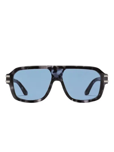 Dolce & Gabbana Tortoiseshell-pattern Sunglasses In Gray