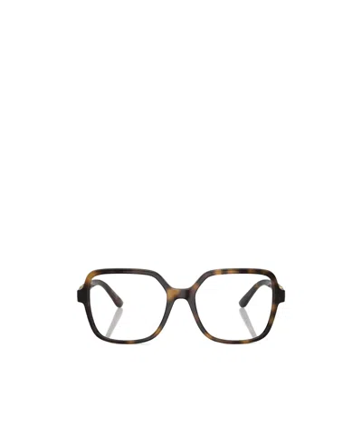 DOLCE & GABBANA DOLCE  GABBANA EYEWEAR SQUARE FRAME GLASSES