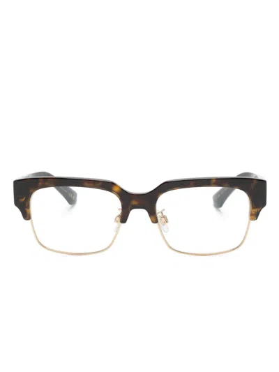 Dolce & Gabbana Brille In Schildpattoptik In Braun