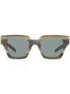 Dolce & Gabbana Tortoiseshell Square-frame Sunglasses In Braun