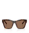 Dolce & Gabbana Tortoiseshell Square Sunglasses In Brown