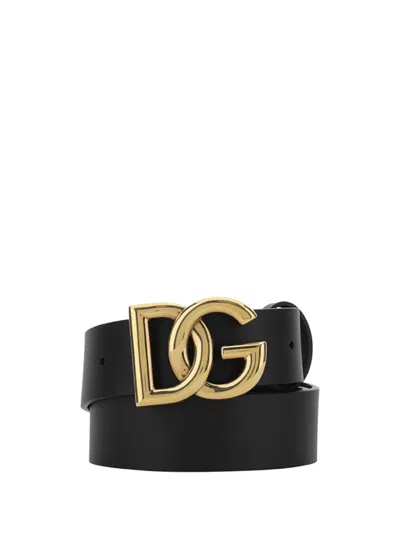 Dolce & Gabbana Tosca Belt In Black